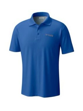 Columbia Low Drag Offshore Polo in Vivid Blue